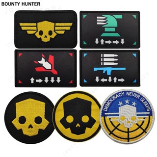 🔥限時下殺🔥潛兵2潛水員刺繡布貼魔術貼徽章Hell Divers 2 Patch徽章 臂章 布章 魔術貼魔鬼氈