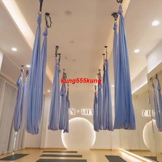 ^^爆賣&&新品^^AYOGAI專業空中瑜伽吊床家用固定盤掛鉤菊繩吊床布瑜伽吊繩家用