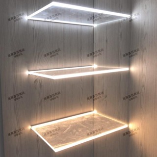 led玻璃燈條6-8-10-12mm線形層板燈感應條形燈酒櫃展示櫃櫥櫃燈帶