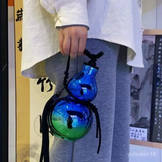 ✅臺灣現貨✅2025新款炫彩葫蘆水壺tritan運動水杯黑神話水杯耐熱防摔水杯高材質水杯網紅塑料杯男女生水杯大容量