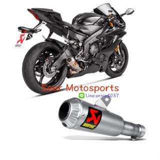 [Seer] Akrapovic 現貨 Yamaha R6 YZF-R6 現貨 GP 鈦合金 蠍子管 蠍子 排氣管 罐頭