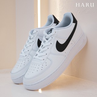 Nike Air Force 1 GS Low 黑白 荔枝皮 黑勾 熊貓 大童 CT3839-100