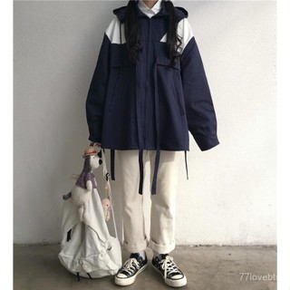 ✨ZeR0'衣櫥✨ 新款棒球服外套女潮ins春秋季百搭韓版寬鬆學生bf連帽夾剋潮
