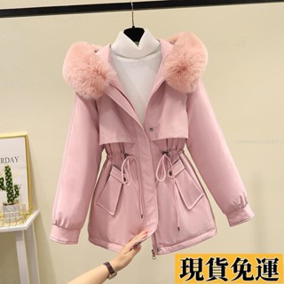 🎆雅軒🎆限時低價🎆派克服女刷毛加厚保暖外套冬裝新款韓版小個子棉襖羽絨棉衣棉服潮 小個子大尺碼冬天女裝 冬天外套 秋