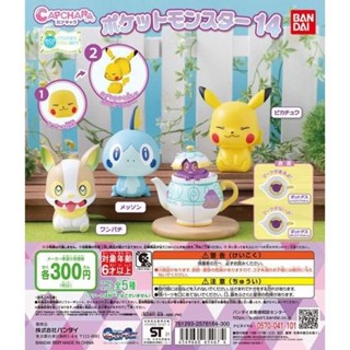 【King PLAZA】 BANDAI 轉蛋 扭蛋 精靈寶可夢 造型轉蛋 P14 環保扭蛋 御三家 全5款