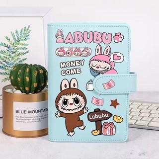 ⭐小紅書推薦⭐labubu同款手賬本學生可愛卡通筆記本可拆卸便攜活頁式本子日記本