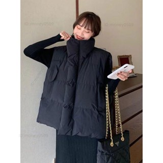 🔥韓版鋪棉背心羽絨棉馬甲 羽絨 馬甲 鋪棉 保暖背心 外套女 麵包背心 馬甲外套 秋冬棉衣背心外套