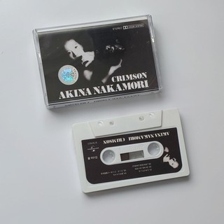 磁帶日文歌 中森明菜 Crimson Remaster復古懷舊卡帶全新白色卡帶 本島發貨