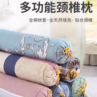 ✨新品特惠 養生枕 決明子成人頸椎枕頭蕎麥殼枕芯帶枕套小枕頭單人一隻男生護頸枕