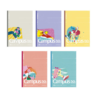 蝦皮隔日到貨 KOKUYO Campus 50週年限定 點線筆記本B5 (5色入)-6mm 墊腳石購物網