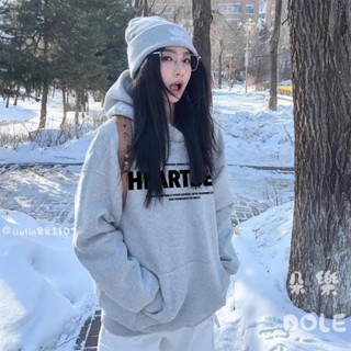 春季女裝 秋天女裝 長袖 連帽衫 oversize衛衣女 長袖女 加絨衛衣 冬天衛衣 慵懶風 寬鬆 長袖上衣 休閒 刷毛