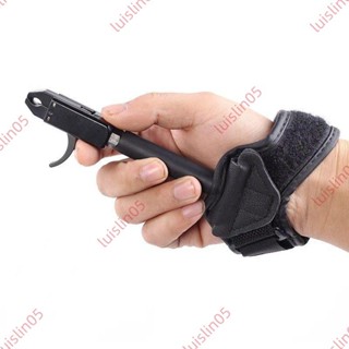 下殺 復合弓弓箭器材腕式握試散放器發射器弓箭腕式腕帶撒放器