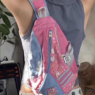 地雷系 地雷系包包 y2k y3k ins ins風 vintage remake中古單肩揹包斜揹包弓箭包y2k辣妹小包