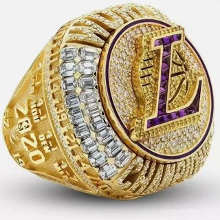 NBA冠軍戒指2020年湖人詹姆斯翻蓋勇士科比戒指全套籃球定製指環 R1