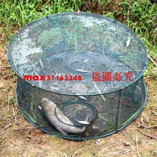 魚網魚籠蝦籠捕魚籠捕折疊龍蝦網籠螃蟹泥鰍抓魚工具黃鱔捕蝦漁網