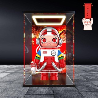 泡泡瑪特 400%展示盒 亞克力展示盒 labubu 展示盒 公仔展示盒 公仔收納盒 適用POPMART泡泡瑪特Moll