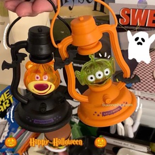 【挑戰蝦皮最低價】萬聖節髮光南瓜燈玩具總動員手提燈三眼仔草莓熊造型恐怖小夜燈