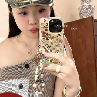 iPhone16手機殼 韓風皺褶可愛松鼠iPhone15promax16手機殼iPhone131211防摔xr軟xs