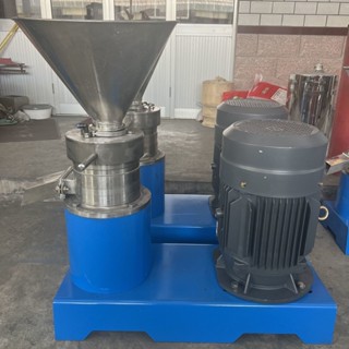 工廠直銷價 花生醬研磨機 芝麻醬食品研磨機 不銹鋼膠體磨機