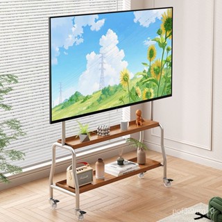 S'H' LIVE✨ 電視支架 移動架 落地架子 電視可移動支架 客廳臥室通用 不銹鋼帶輪43-75寸大屏落地式架子