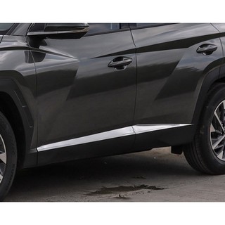 【精選】現代 HYUNDAI 22-24年 Tucson L 車身飾條 車門飾條 車身防撞條 門邊飾條 不鏽鋼材質