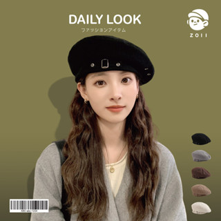 ZOII 佐壹｜日系燈芯絨貝雷帽 報童帽 南瓜帽 八角帽 貝雷帽 畫家帽 小偷帽 燈芯絨 秋冬帽 穿搭 帽#106014