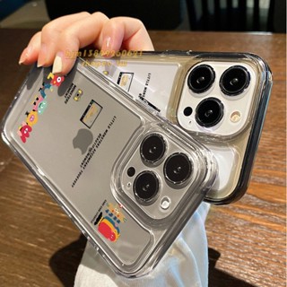 文創 透明空壓殼 合影小怪獸 適用iPhone15 14 13 12 11pro max XR XS 手機殼 7 8防摔
