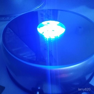 ✨旋轉展示臺 帶燈led電動轉盤 直播自動旋轉底座 白光 黃色 藍光彩色 展示臺 燈光展示臺 高達模型展示架 高達模型地
