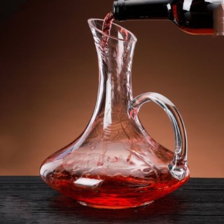 水晶玻璃紅酒醒酒器 套裝家用葡萄酒杯快速加厚個性歐式分酒壺 紅酒醒酒器 醒酒壺 醒酒瓶 引酒器 倒酒器 分酒器