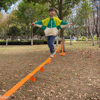 親子活動 戶外運動 團建 幼兒園兒童體能平衡訓練器材走扁帶戶外拓展運動體能鍛煉玩具走繩