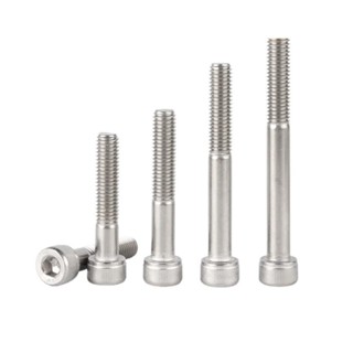 🔩優選🔩304不鏽鋼半牙內六角螺絲粗桿圓柱頭螺釘 M4-M10 WJ