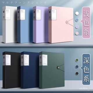 熱賣爆款 A4資料冊檔案夾透明插頁試捲收納袋整理神器100/60頁檔案夾多功能