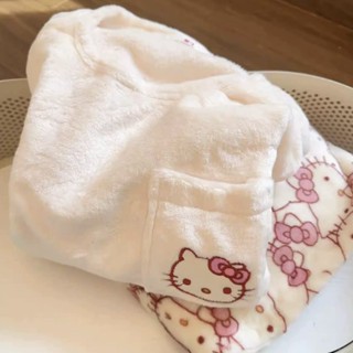 優質~韓版冬季甜美ins珊瑚絨睡衣女卡通可愛加絨加厚法蘭絨少女家居服套裝居家服