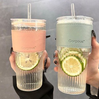超可愛水杯✨ 水杯 辦公水杯 慵懶動物咖啡杯 水杯 玻璃咖啡杯 透明咖啡杯 透明杯 玻璃杯 環保杯