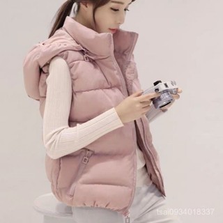 🍁秋冬上新🍁 秋冬女士棉馬甲短款韓版顯瘦羽絨棉背心外套潮