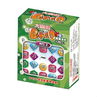 大富翁 A42 賓果卡片(125張) 桌遊 聚餐 派對 春節 娛樂 宅家玩樂 賓果卡【金玉堂文具】