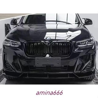 蔓森✌ BMW G01 X3 鋼琴烤漆黑 專用前下巴 硬式 前定風翼 前鏟 前擾流板 下擾流板 ✌88