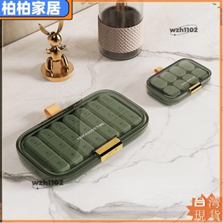 🎇臺灣出貨+發票🎉便攜藥盒一週7天藥提醒分裝盒家用藥丸密封盒ap88