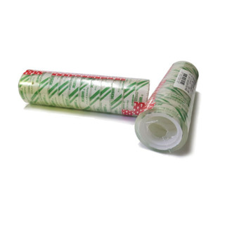 【King PLAZA】北極熊 迷你 OPP 透明膠帶 綠管 膠帶 小膠臺專用 12mm*10Y (12入/條)