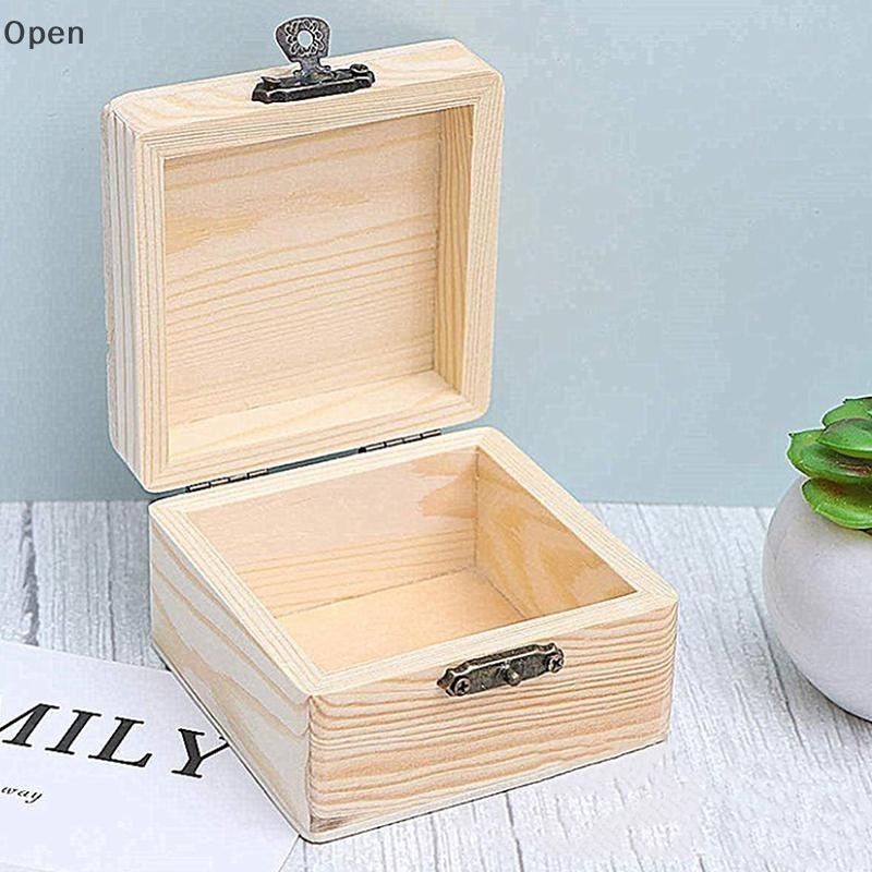 Rectangular Storage Box Vintage Box Gift Packaging Box Fl
