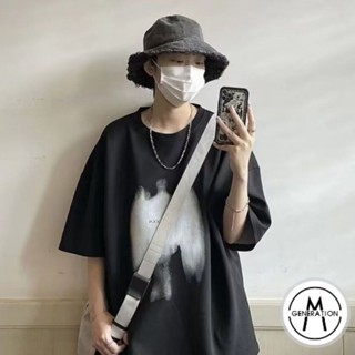 【M世代】短袖t恤 大尺碼T恤寬鬆上衣 短袖 男女情侶衣 寬版上衣短T 上衣短袖 情侶裝 男裝男生衣服ATYT373