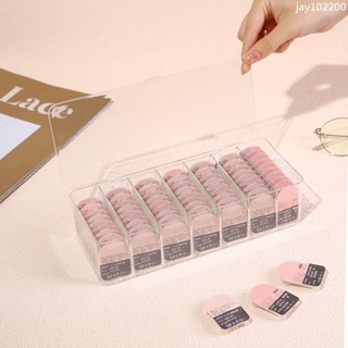 ❤️質量保證❤️日拋收納盒放大片隱形眼鏡收納盒多副高階大容量透明防塵帶蓋盒子 美妝