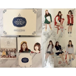 🔮Gfriend 2017年曆 Season's Greetings 桌曆 日記本 海報 書籤 拆售