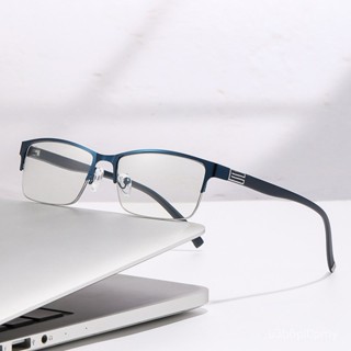 👓近視眼鏡👓【半框】809半框商務型男網紅潮款防藍光眼鏡 潔尚美眼鏡 眼鏡框 眼鏡 平光眼鏡 抗藍光眼鏡 平光鏡 鏡框