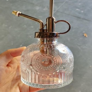 桃園出貨⚡️多件可優惠⚡️復古園藝家園藝浮雕噴壺澆花玻璃噴霧噴霧器消毒氣壓水壺小型澆水14
