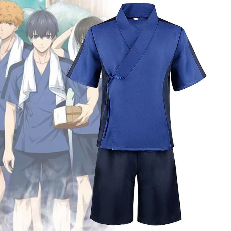 🍀台灣出貨🍀 BLUELOCK藍色監獄浴衣cos潔世一蜂樂回千切豹馬國神煉介潔世一cos