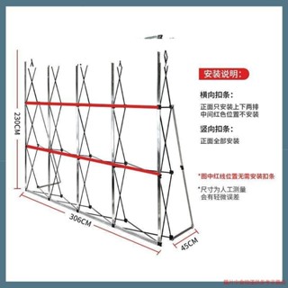 拉網展架折疊海報架大型年會簽名簽到墻KT板廣告展示架伸縮背景架 justmaybe5420