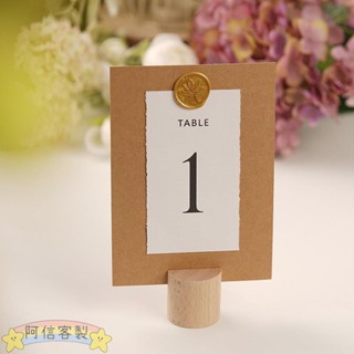 ✨阿信【客製化】【婚禮桌卡】森系婚禮桌牌 席位卡菜單餐 MENU生日宴會 會議臺卡訂製 號牌 結婚桌卡