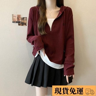🚚臺灣限時低價🚚秋天衣服 韓系穿搭 學院風 長袖上衣 女裝 白色 t恤 黑色衣服 t shirt oversize