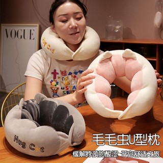🔥新品熱賣🔥u型枕護頸枕脖子枕頭頸椎枕午睡枕旅行枕枕頭靠枕抱枕抱枕靠枕U枕 JCPY